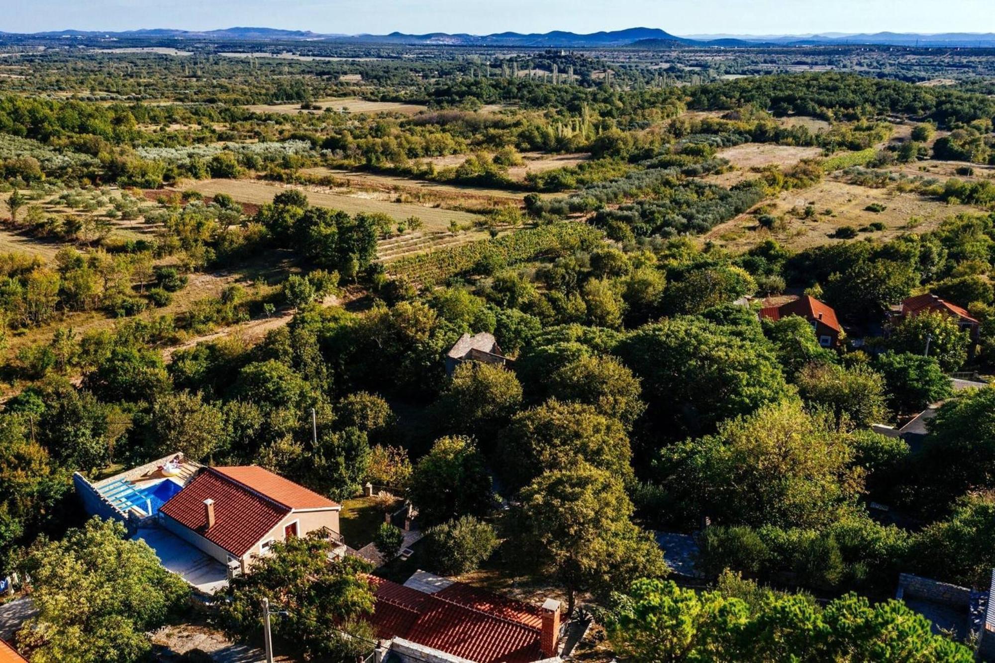My Dalmatia - Holiday Home Korlat With Private Pool Benkovac Zewnętrze zdjęcie
